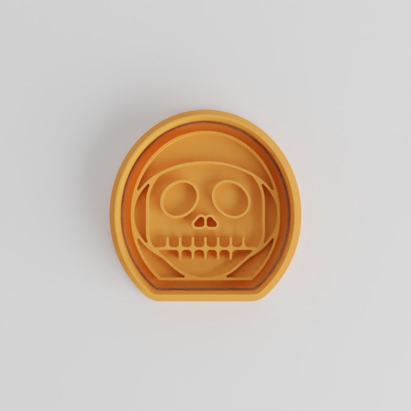 Grim Reaper Cookie Cutter and Stamp, S/M/L Sizes, Halloween, Horror Baking Tool Set