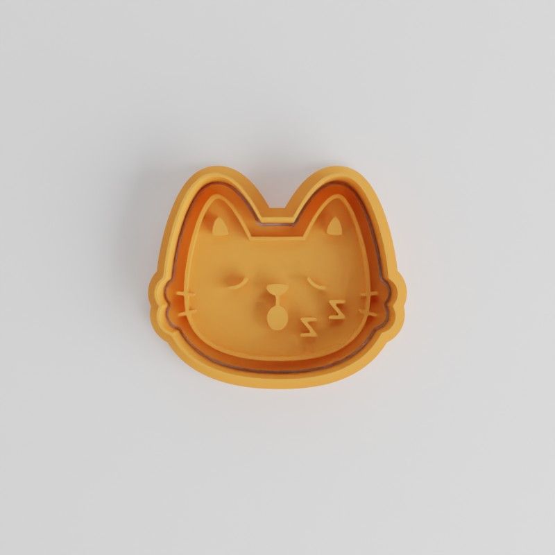 Sleeping Cookie Cutter and Stamp Set, 6-Piece, Perfect for Cookies and Fondant, S/M/L Sizes